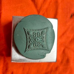 20mm Steel Impression Die: Floral Concho Jewelry Tool