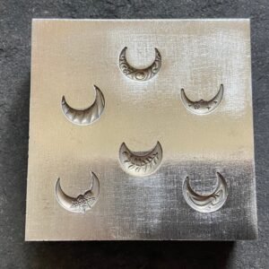 Moon Shot Steel Die 12mm: Jewelry Making Tool