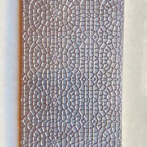 Floral Texture Plate for Rolling Mill & Hydraulic Press (2.5” x 6”)