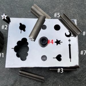 Galaxy Shape Disc Cutter: Metal Jewelry Die - Star, Moon, Cloud