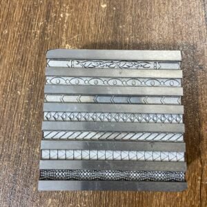 Wire Pattern Die: Metal Clay Jewelry Tool (4mm)
