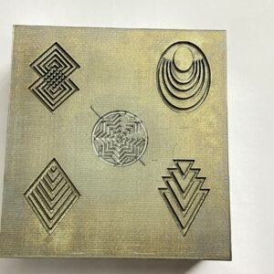 Steel Jewelry Die: Impression Dies for Pendants, Earrings, Lockets