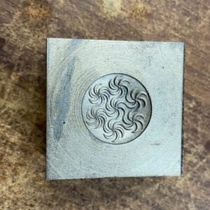 20mm Steel Impression Die: Jewelry Making Tool