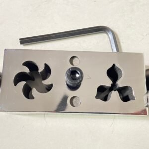 Flower Sheet Cutting Die: Metal Clay Cutter, Jewelry Making (30-50mm)