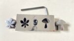 Mushroom & Leaf Metal Cutting Die: Jewelry Making Tool
