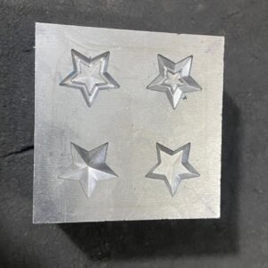 Star Die: 15mm Steel Impression Die for Jewelry