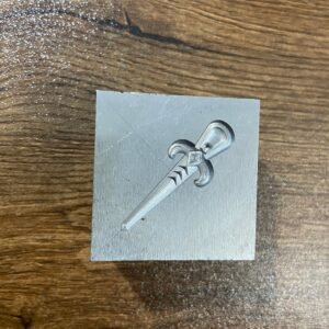 Steel Sword Die: Jewelry Making Tool (35x12.5mm)
