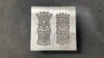 Tiki Mask Metal Die: Jewelry Impression, 50mm