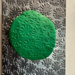 Floral Texture Plate for Rolling Mill & Hydraulic Press: Jewelry Making (2.5” x 6”)