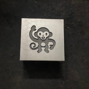 Monkey Impression Die: 25mm Steel Jewelry Forming Tool