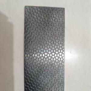 Wave Pattern Texture Plate: Steel Rolling Mill Design (2.5” x 6”)