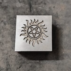 Star Design Steel Jewelry Die - 30mm Embossing Tool