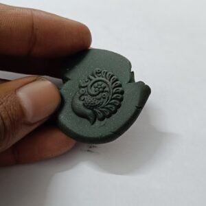 Peacock Impression Die: 20mm Steel Jewelry Tool