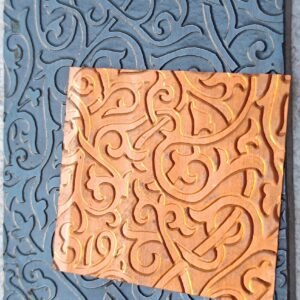 Steel Texture Plate for Rolling Mill & Hydraulic Press: Jewelry Pattern