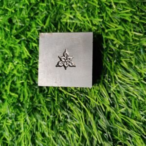 Steel Impression Die: Floral Jewelry Forming Tool (15mm)