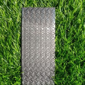 Floral Texture Plate for Rolling Mill & Hydraulic Press: Jewelry Making