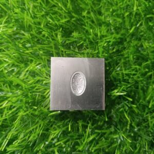 Floral Steel Embossing Die: Jewelry Making Tool (18mm)