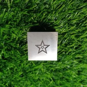 Star Steel Embossing Die: 20mm Jewelry Tool