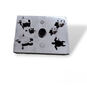 Turtle Design Disc Cutter: Jewelry Making Tool (10-30mm)