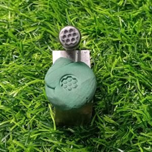 Honeycomb Metal Stamp - 15mm Design - Jewelry Making Tool