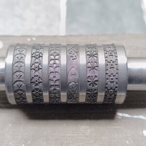 Rolling Mill Pattern Roll: 8mm Texture for Metal Jewelry