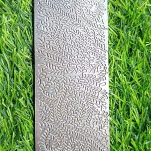 Steel Texture Plate: Floral Pattern for Rolling Mill & Hydraulic Press