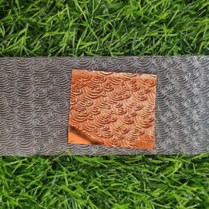 Steel Texture Plate for Jewelry Making: Rolling Mill & Hydraulic Press