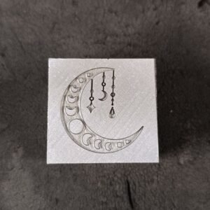 Moon Jewelry Die: 35mm Metal Stamping Tool