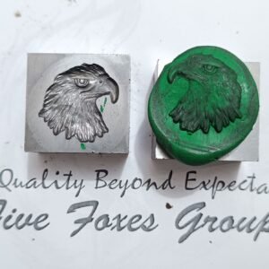 Eagle Impression Die: Steel Concho Pendant, Locket, Keychain (30mm)