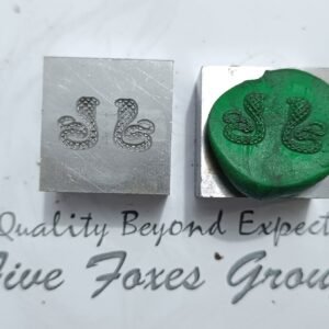 Steel Impression Die: 15mm Jewelry Charm Embossing Tool