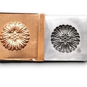 Steel Impression Die: Floral Jewelry Making Tool (25mm)