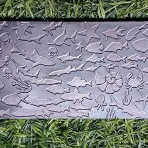 Sea Animal | Aquatic Texture Plate | Aquatic pattern | Fish | Crab | Star |