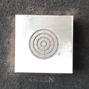 Geometric Circle Shaping Die: Steel Jewelry Making Tool (20mm)