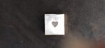 Small Heart Steel Impression Die - Jewelry/Charm Making (12mm)