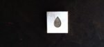 20mm Steel Impression Die: Teardrop Charm, Jewelry Forming Tool