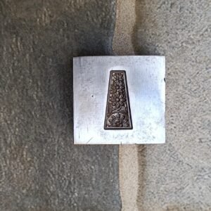 Steel Impression Die: Pendant/Locket Jewelry Forming Tool (25mm)