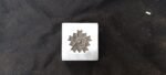 Steel Mandela Embossing Block: Smithing Jewelry Die (25mm)