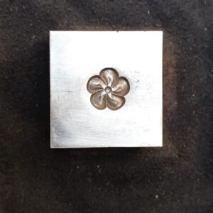 Flower Stamping Die: 15mm Steel Embossing Tool