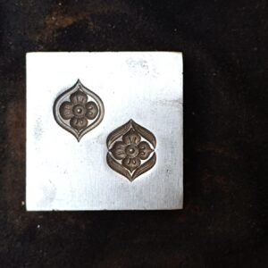 Steel Embossing Die: Floral Charm, Earring, Pendant (20mm)