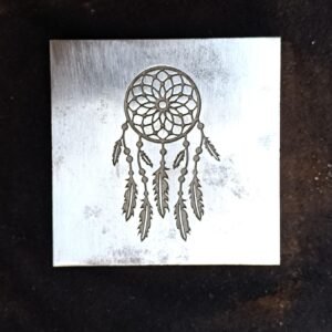 Dreamcatcher Jewelry Die: Steel Metalworking Mold (48mm)