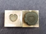 Heart Pendant Die: 20mm Steel Jewelry Tool