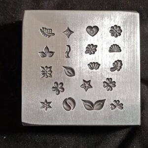 Steel Impression Die: Jewelry Making Tool, 5-8mm Charm Die