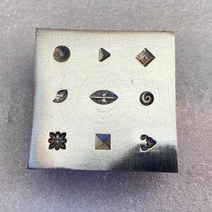 Metal Jewelry Die: 3D Impression Tool for Silver, Gold, Copper