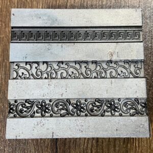 3-in-One Wire Pattern Die: Bezel, Ring, Charm - 8mm Wide